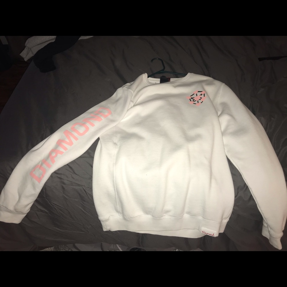 Men’s diamond supply crew neck sweater